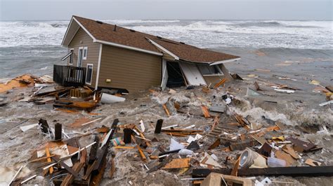Another house collapses into the ocean on North Carolina's Outer Banks